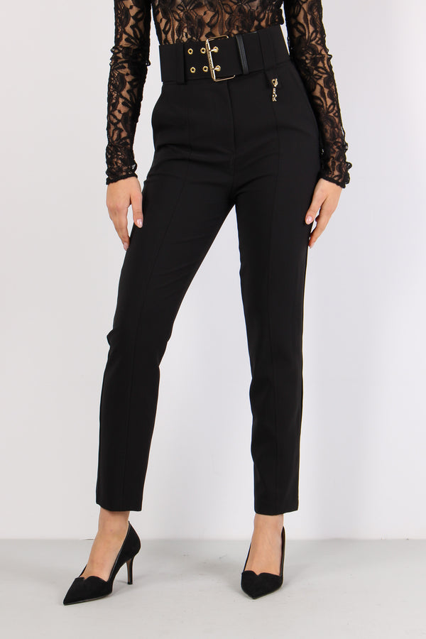 Lorem Pantalone Skinny Maxi Ci Black-2
