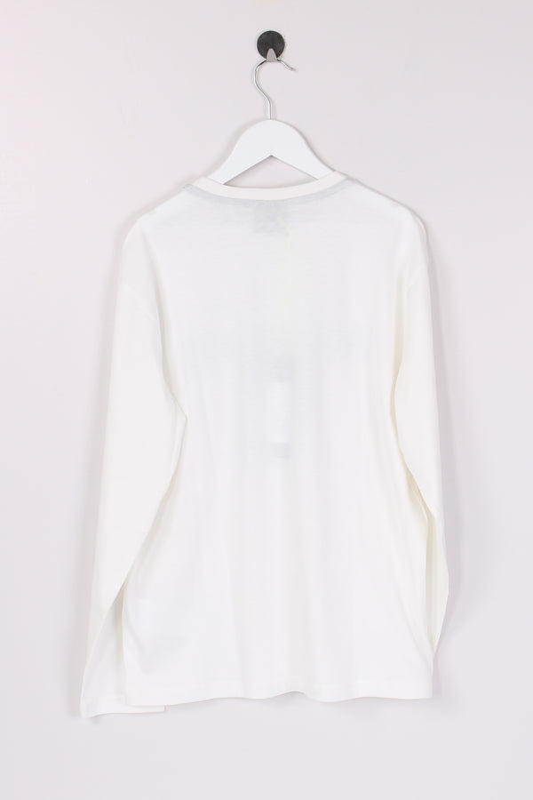 T-shirt Cotone Logo Multicolor Bianco-2