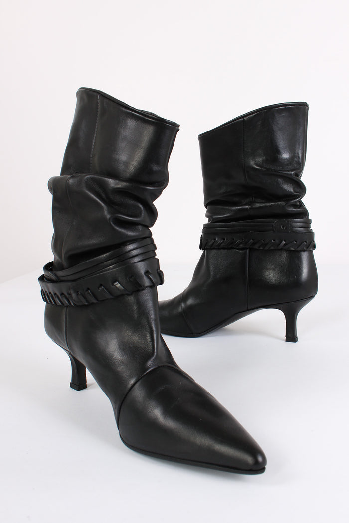 Stivale Arriccio Cinturini Cav Nero-6