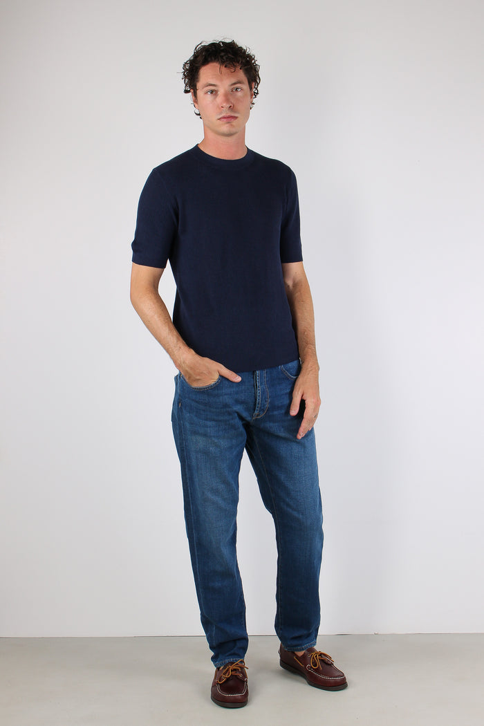 Maglia Girocollo M/m Costine Ocean-5