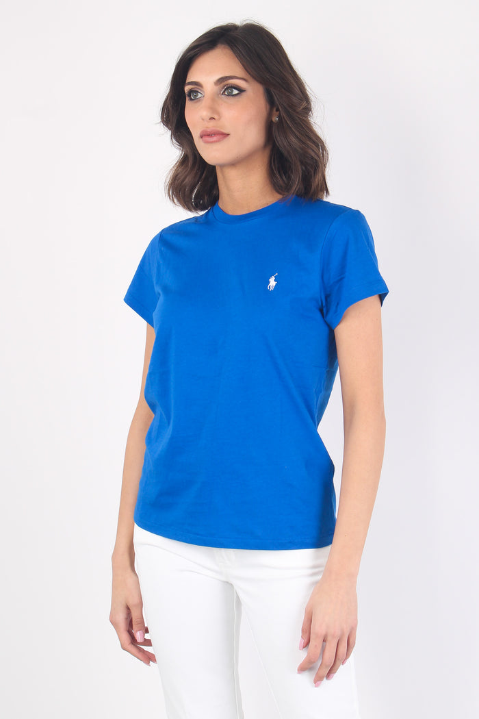 T-shirt Jersey Logo Blue-3