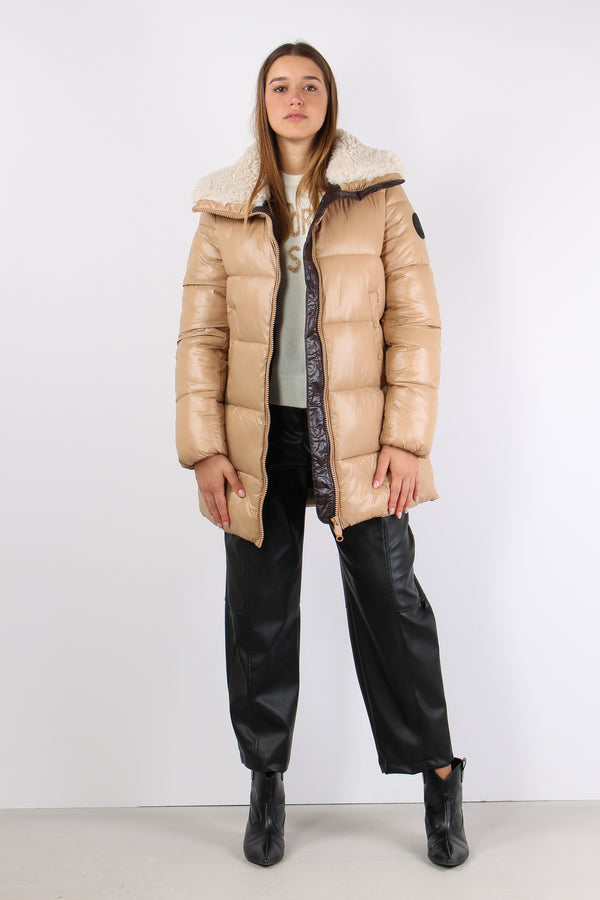 Bonita Giubbotto Interno Teddy Biscuit Beige