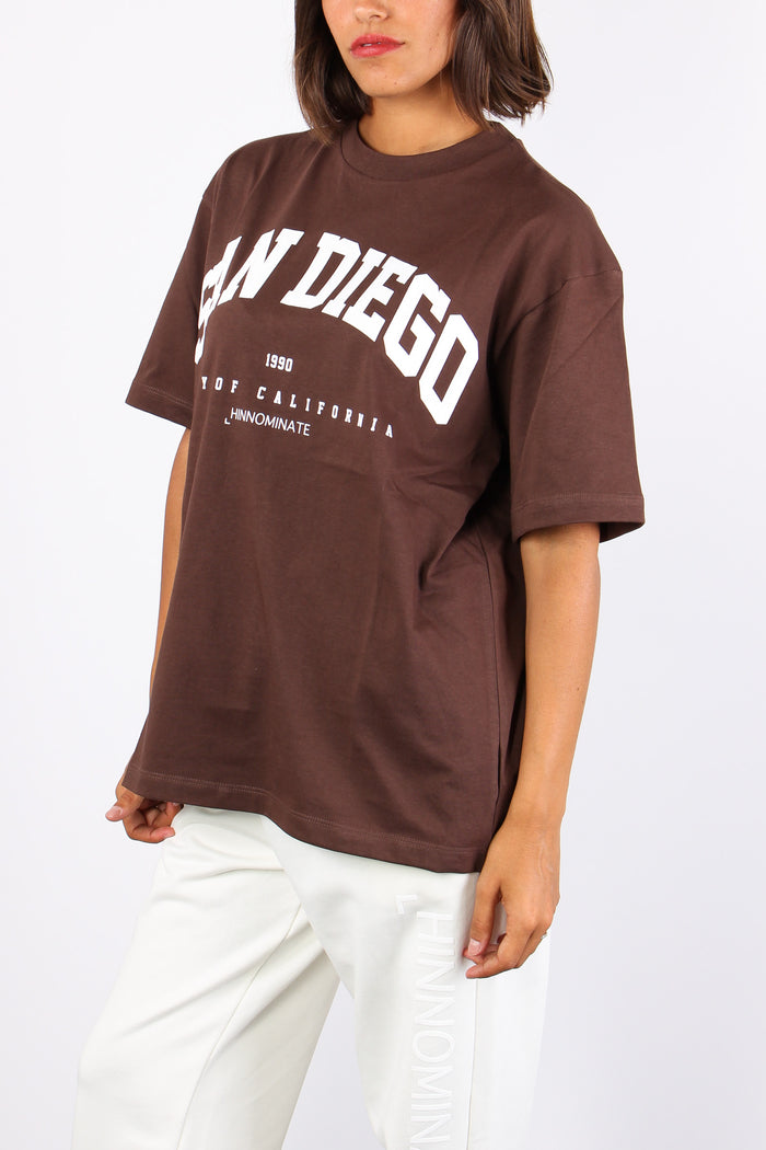 T-shirt Over San Diego Cioccolato-9