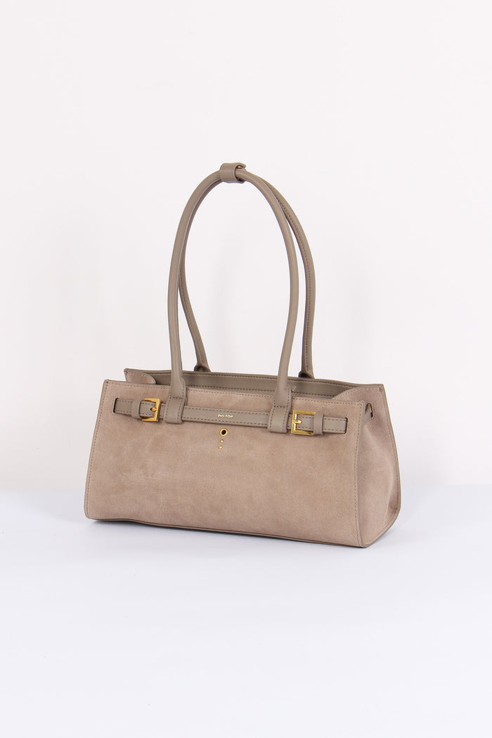 Valegro Baguette Suede Fibbie Sand-2