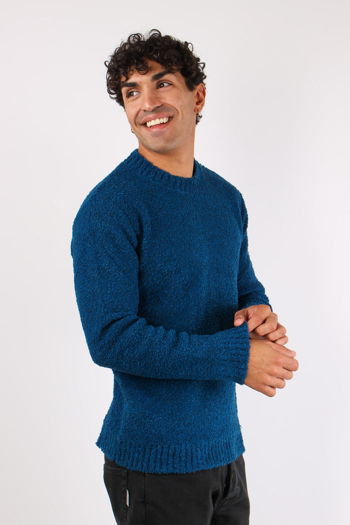 Girocollo Boucle Blu-3