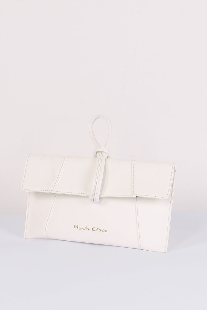 Pochette Logo Nodo Bianco Ottico-2