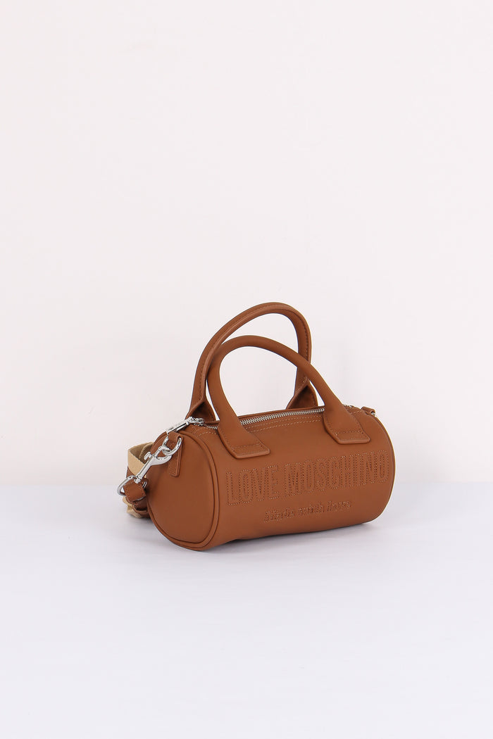 Bauletto Lettering Cuoio-7