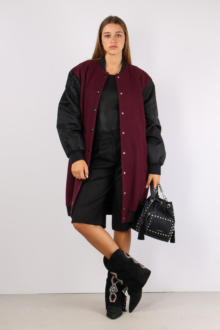 Bomber Panno Manica Nylon Mosto-4