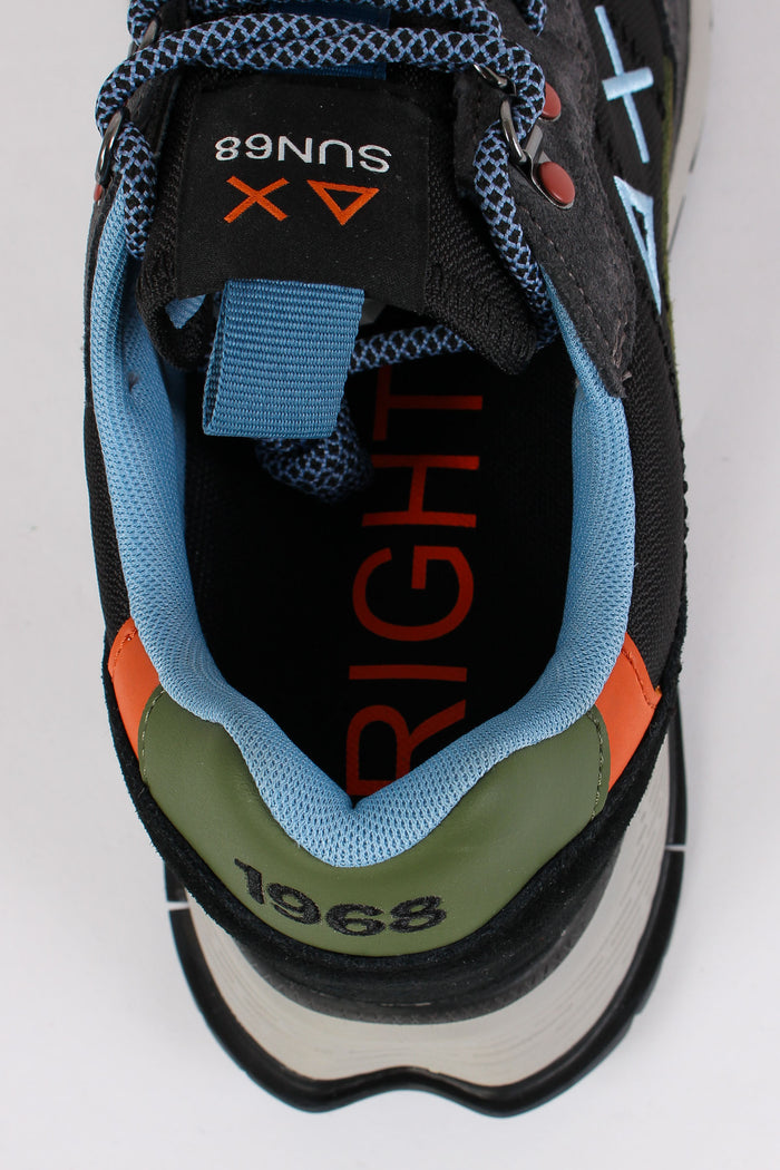 Sneaker Fire & Camping Nero-8