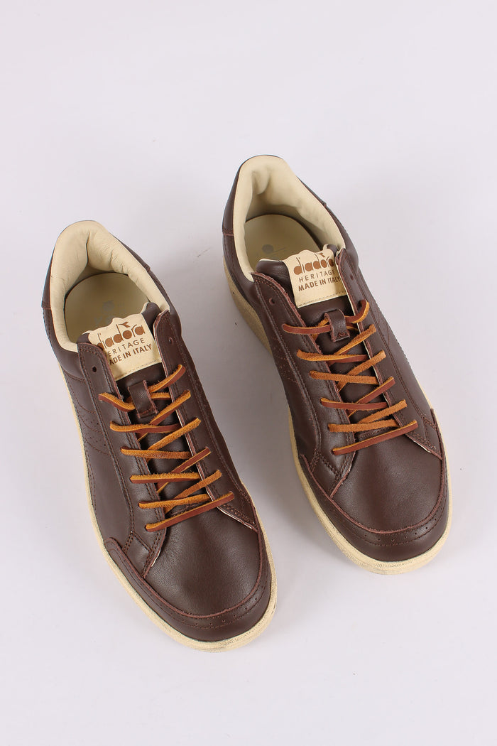Sneakers Presitge  Brogue Marrone/gomma-4