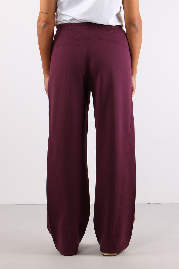 Pantalone Palazzo Scuba Red/amburgine-5
