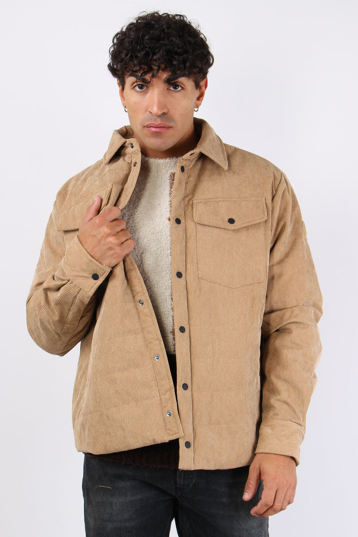 Magnus Giacca Velluto Doppia T Biscuit Beige