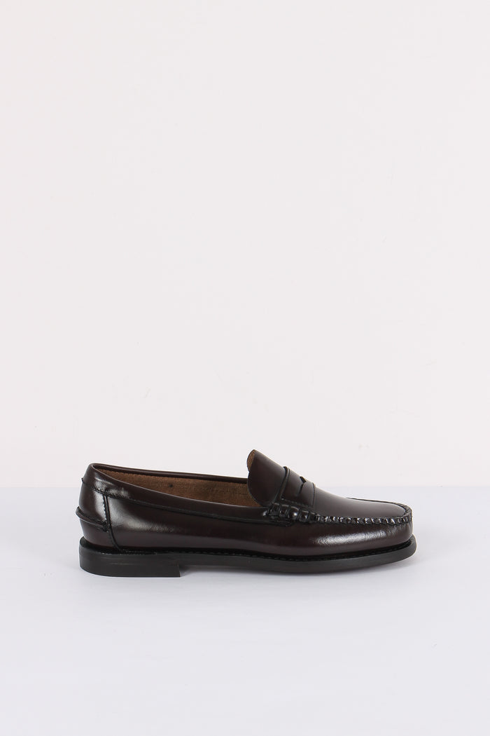 Mocassino Pelle Brown Burgundy