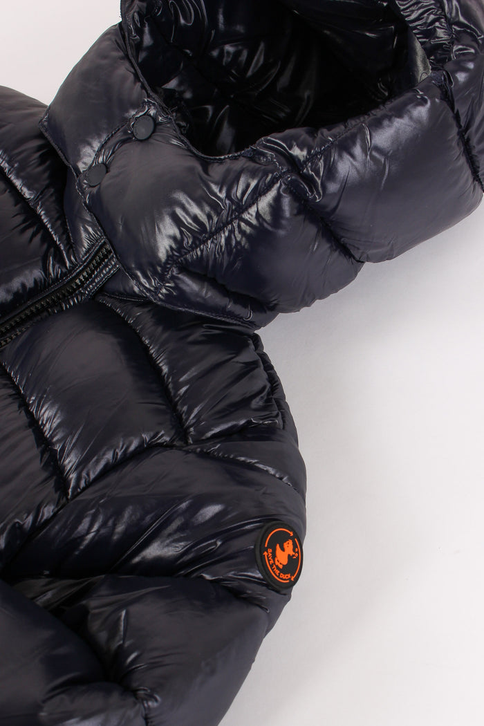 Niles Piumino Collo In Piedi C Blu Black-4