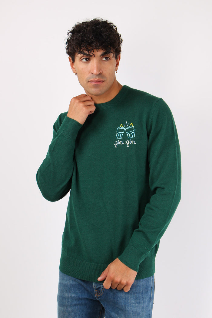 Girocollo Gin Gin Verde