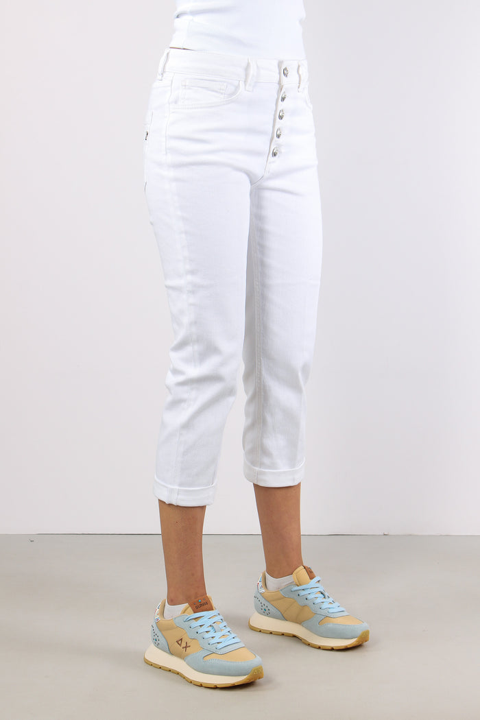 Koons Denim Bull Stretch Bianco-8