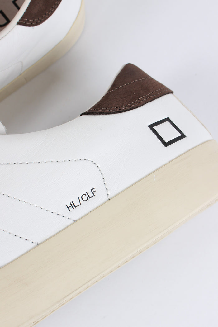 Sneaker Hill Low Calf White/brown-5