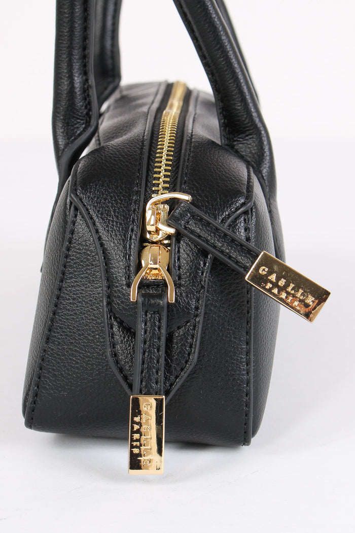 Mini Duffle Bottolata Nero-7