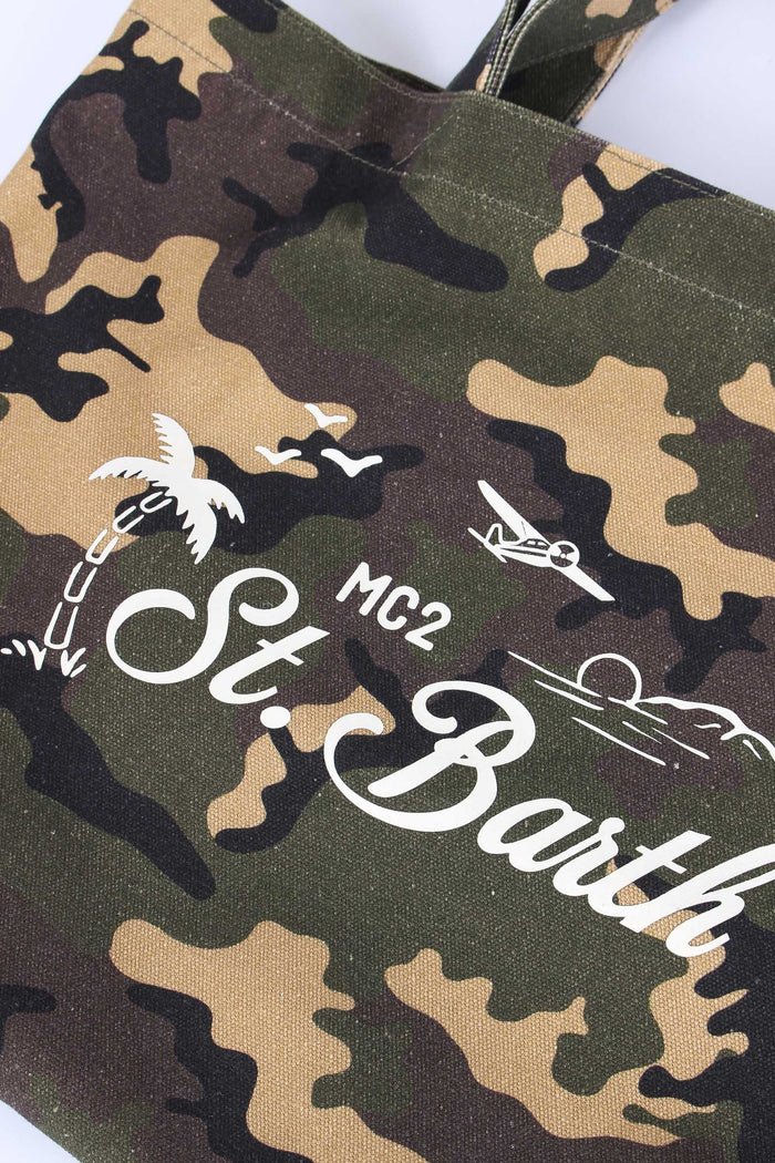 Essential Bag Canvas Militare-7