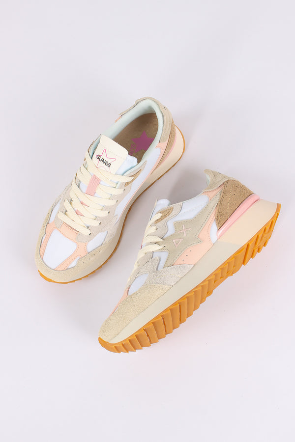 Sneakers  Stargirl Multicolor Bianco-2