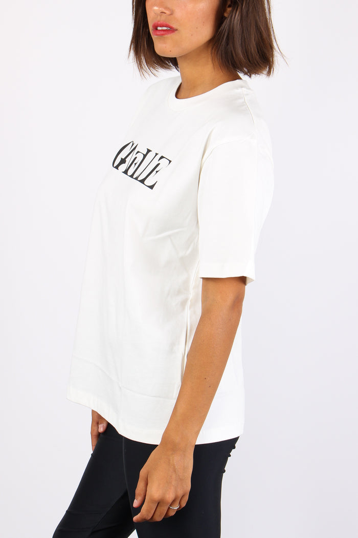 T-shirt Basica Logo Off White-5