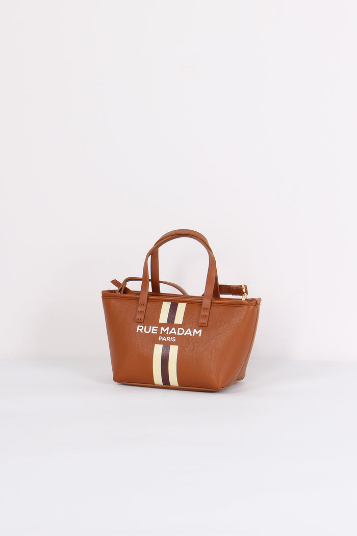 Mini Shopping Banda Monogram Cognac-2