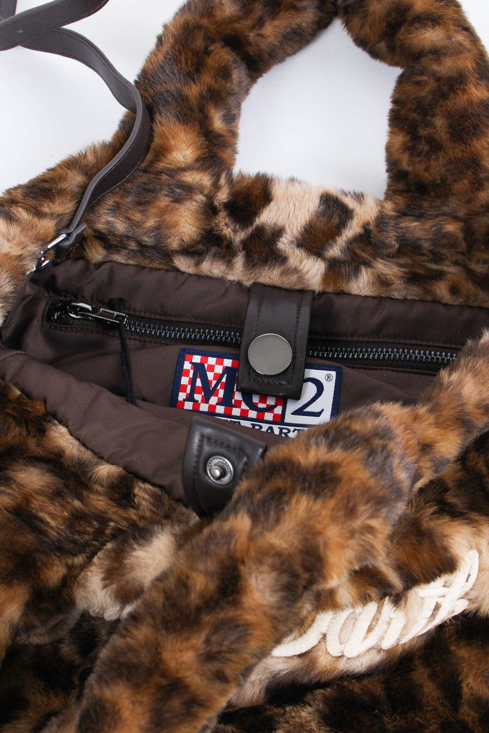 Borsa Mano Pelliccia Animalier Leopard-7