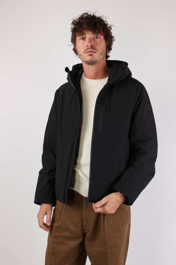 Giubbotto Tecnico Nylon Nero-2