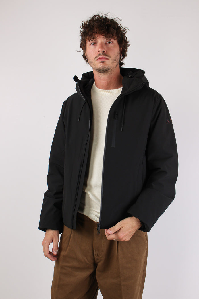 Giubbotto Tecnico Nylon Nero-2