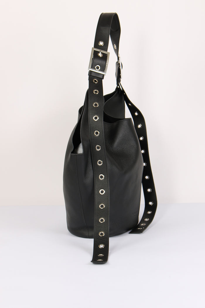 Hobo Pelle Nero-4