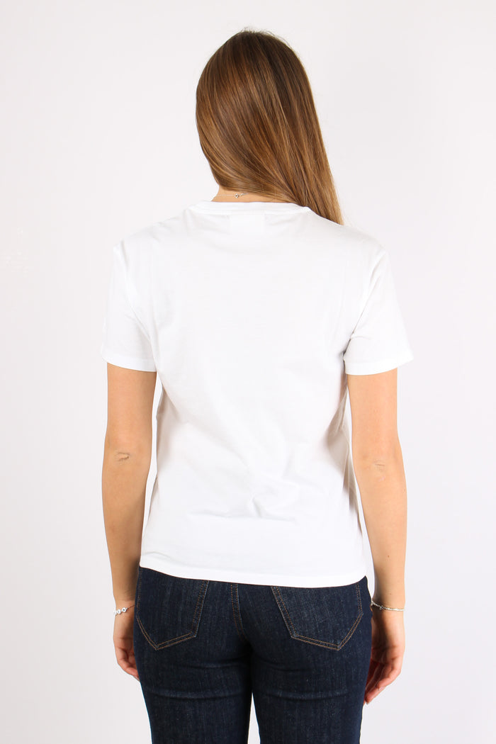 T-shirt St Barth Lover Palms Bianco-4