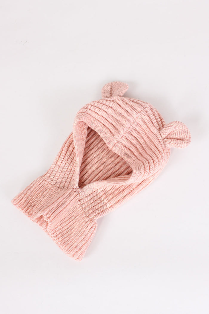 Balaclava Orecchie Cipria-3