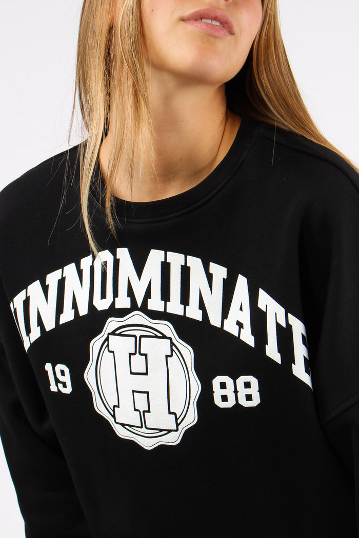 Felpa College Nero-7