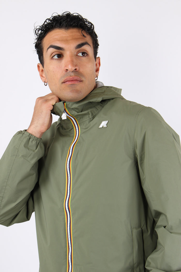 Giubbotto Cappuccio Stretch Green-6