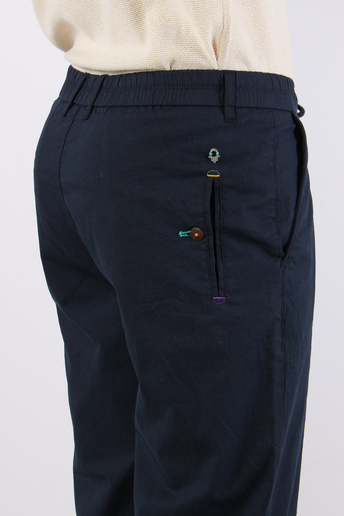 Pantalaccio Misto Lino Blu-8