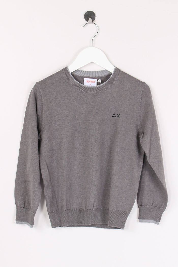 Pullover Leggero Profilo Grigio