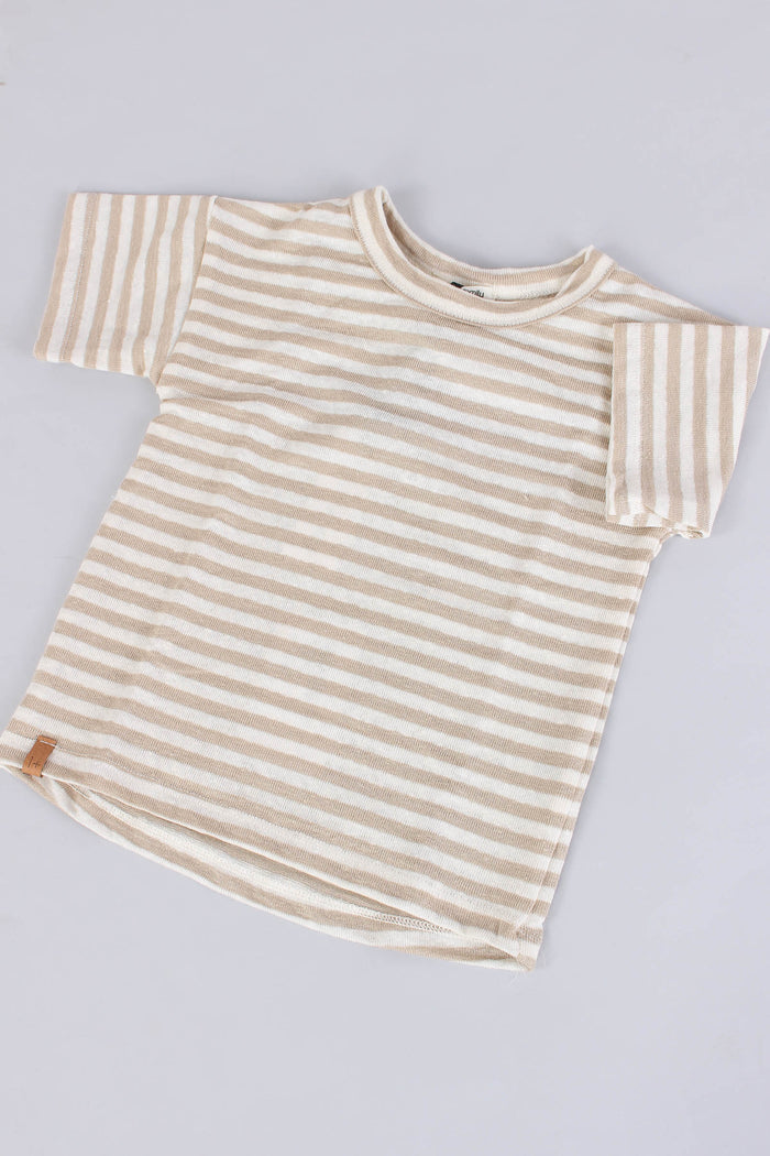 T-shirt Lino Riga Beige-3