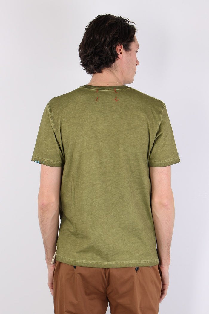 T-shirt Ricamo Cactus Selva-5