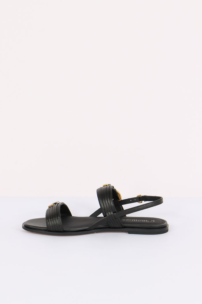 Sandalo Fibbia Borchie Black-6