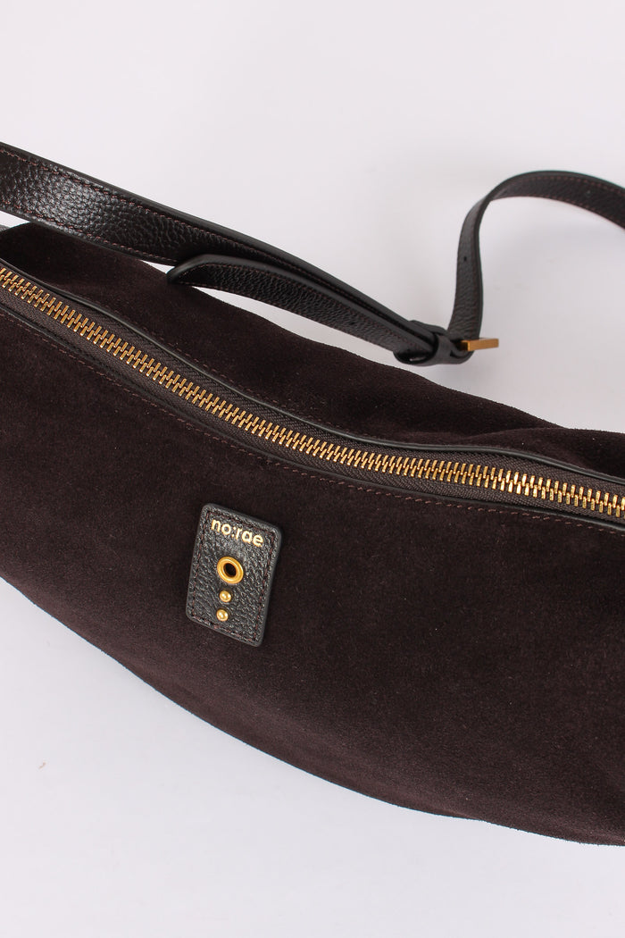 Hobo Suede Dark Brown-6