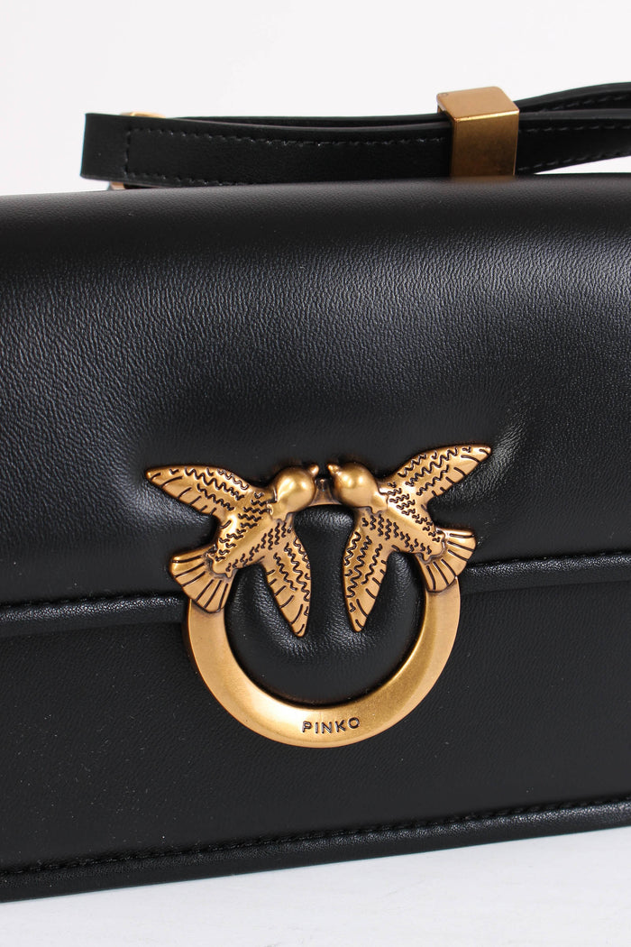 Baguette Love Box Vitello Nero/gold-8