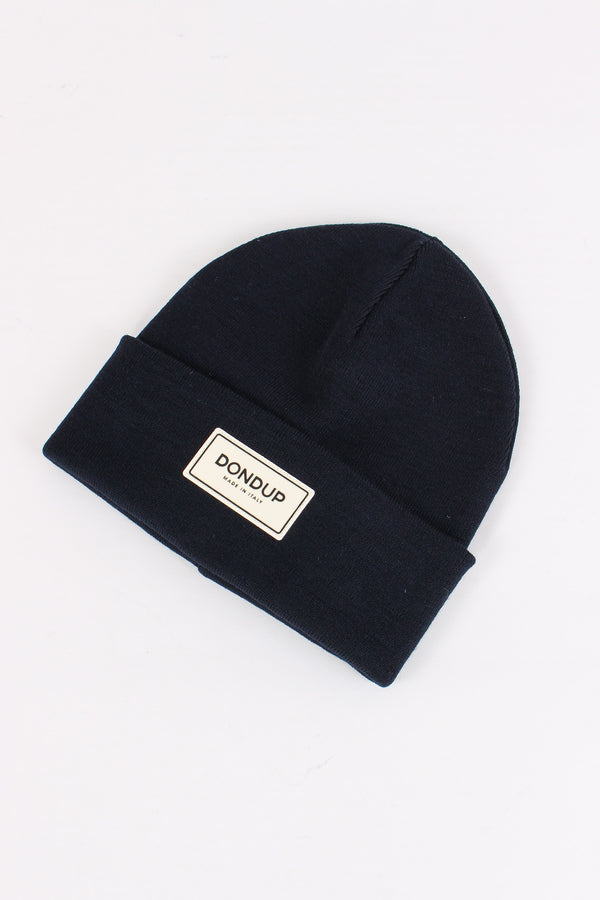 Cuffia Logo Blu Scuro-2