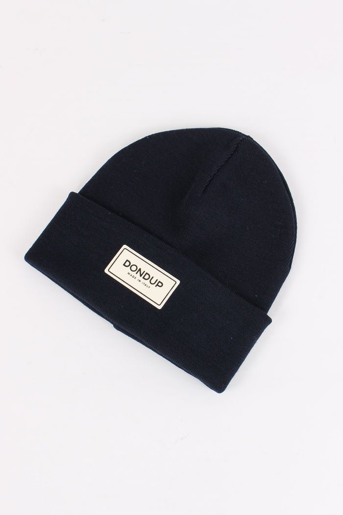 Cuffia Logo Blu Scuro-2