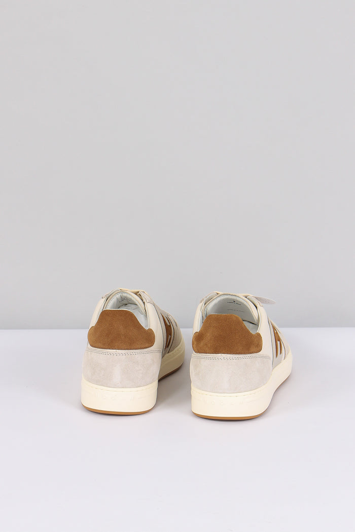Sneaker H Banda Bianco/sabbia-3