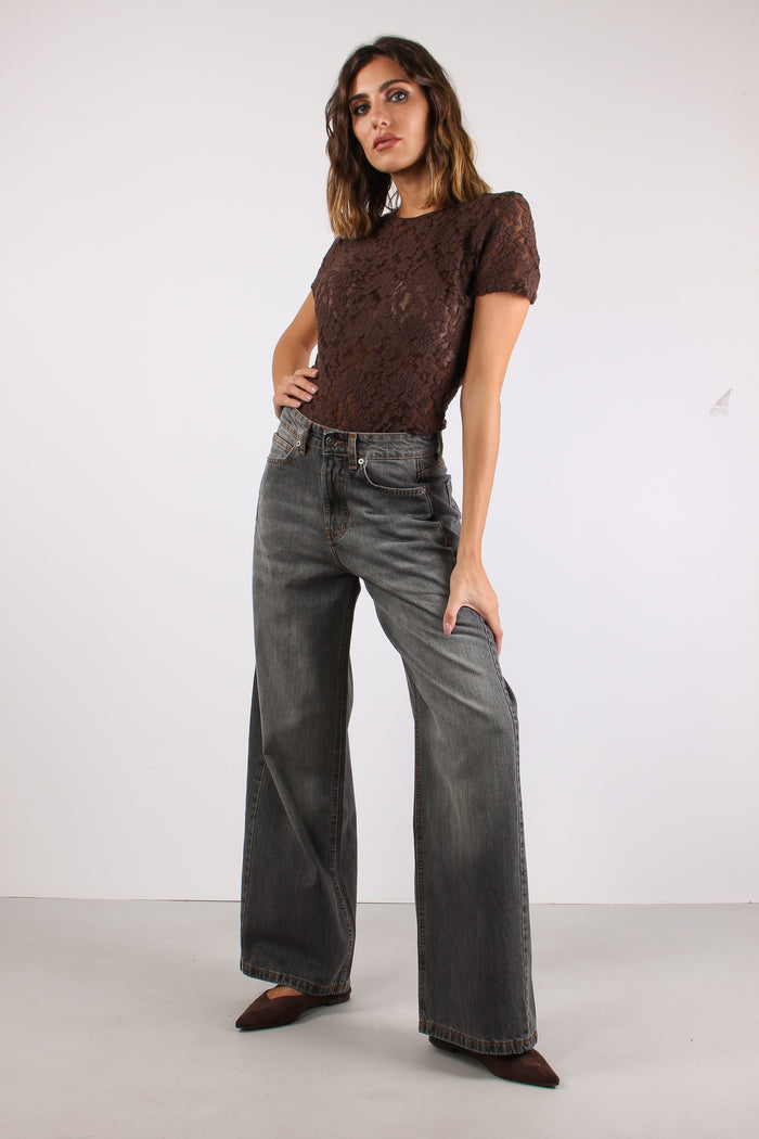 Denim Palazzo Grey-3