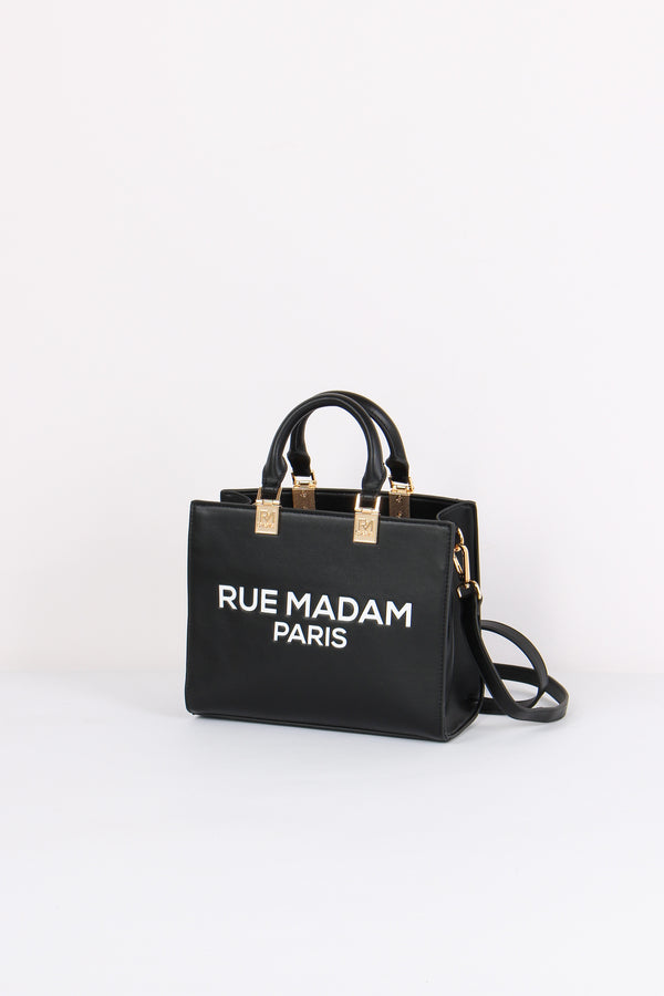 Shopping Mini Logo Black-2