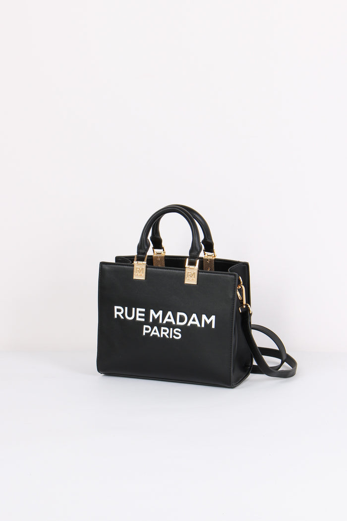 Shopping Mini Logo Black-2