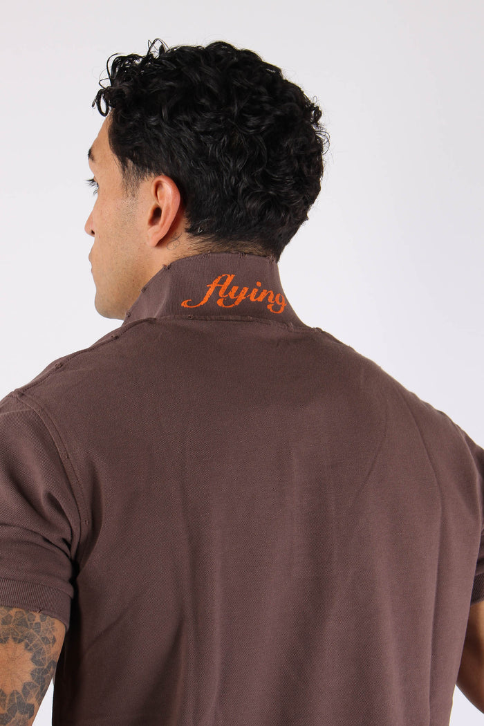 Polo Vintage Marrone-7