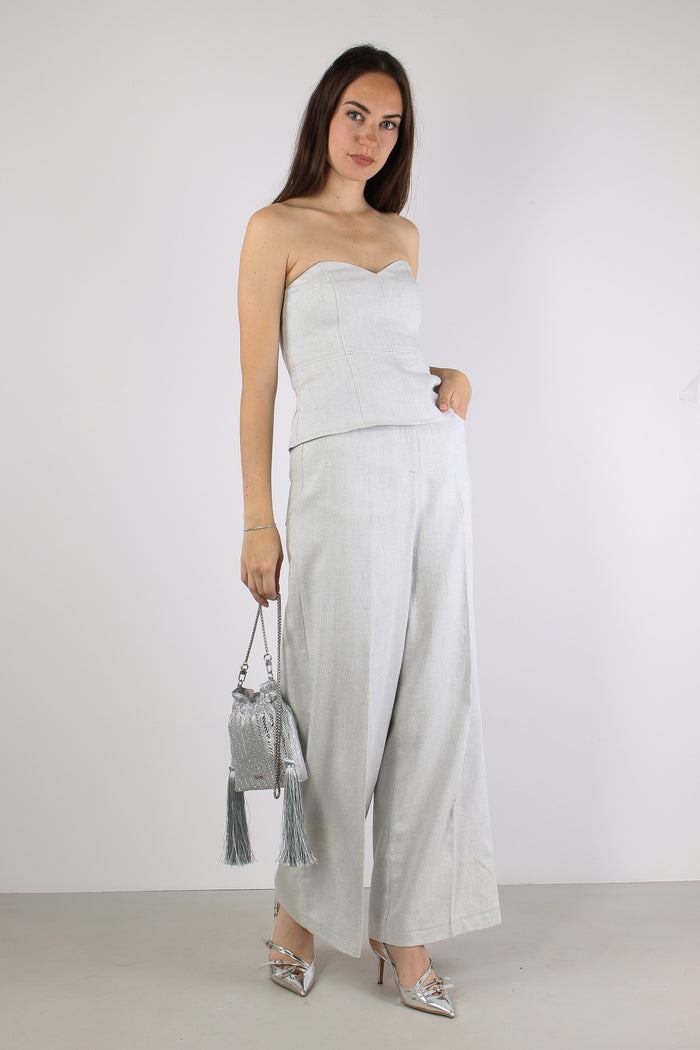 Pantalone Palazzo Coulisse Pearl-5