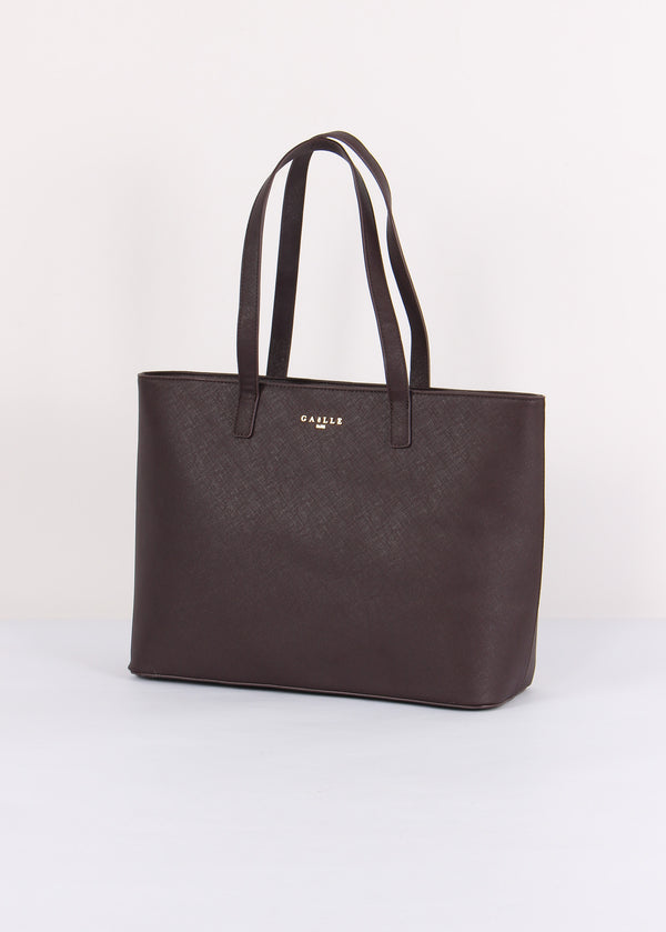 Maxi Shopping Saffiano Moro-2